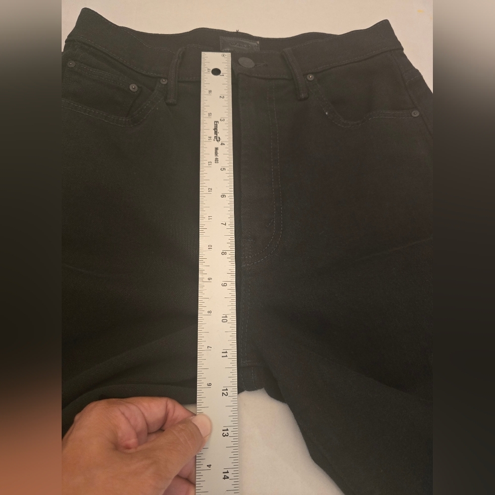 MotherThe Dagger Flood High-Rise Straight-Leg Jeans - Picture 10 of 16